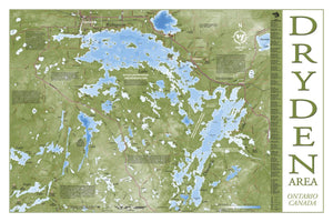 Dryden Area Map - Pocket Wolf Studio